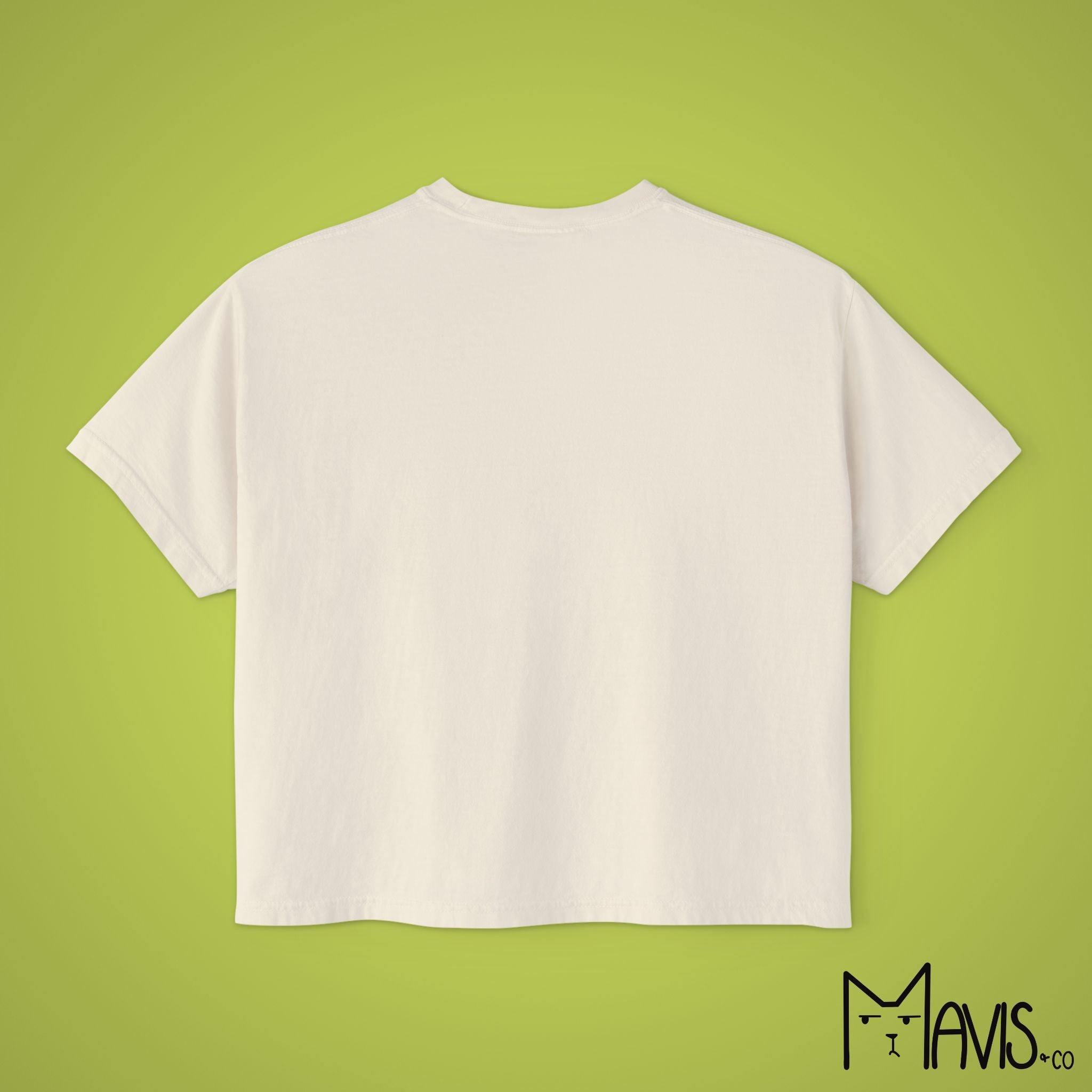 I Have Been Having a Very Stupid Time Turtle - Boxy Cropped Tee