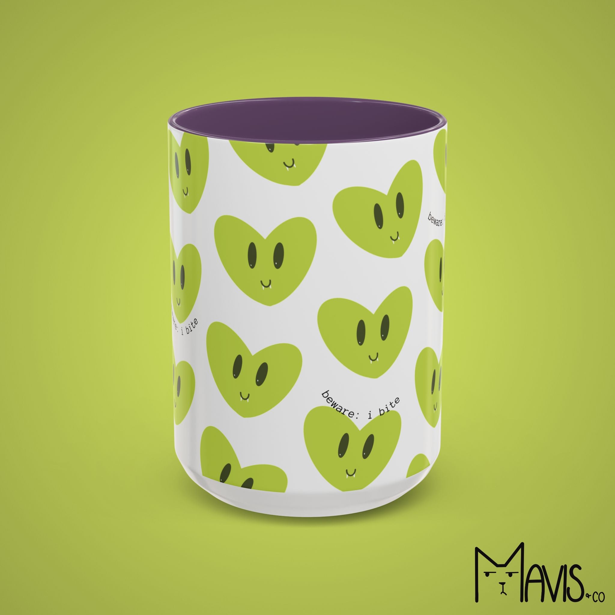 Beware I Bite Mug (11oz, 15oz) - 6 color options