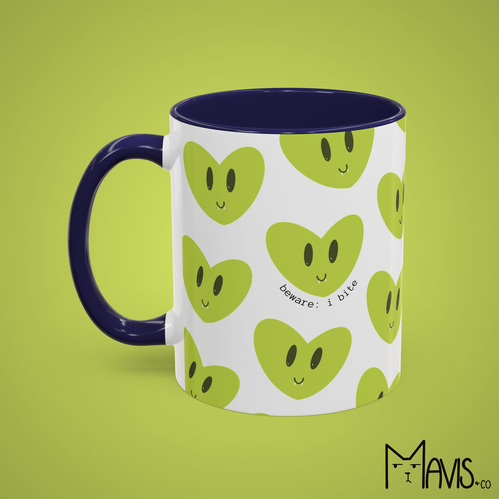 Beware I Bite Mug (11oz, 15oz) - 6 color options