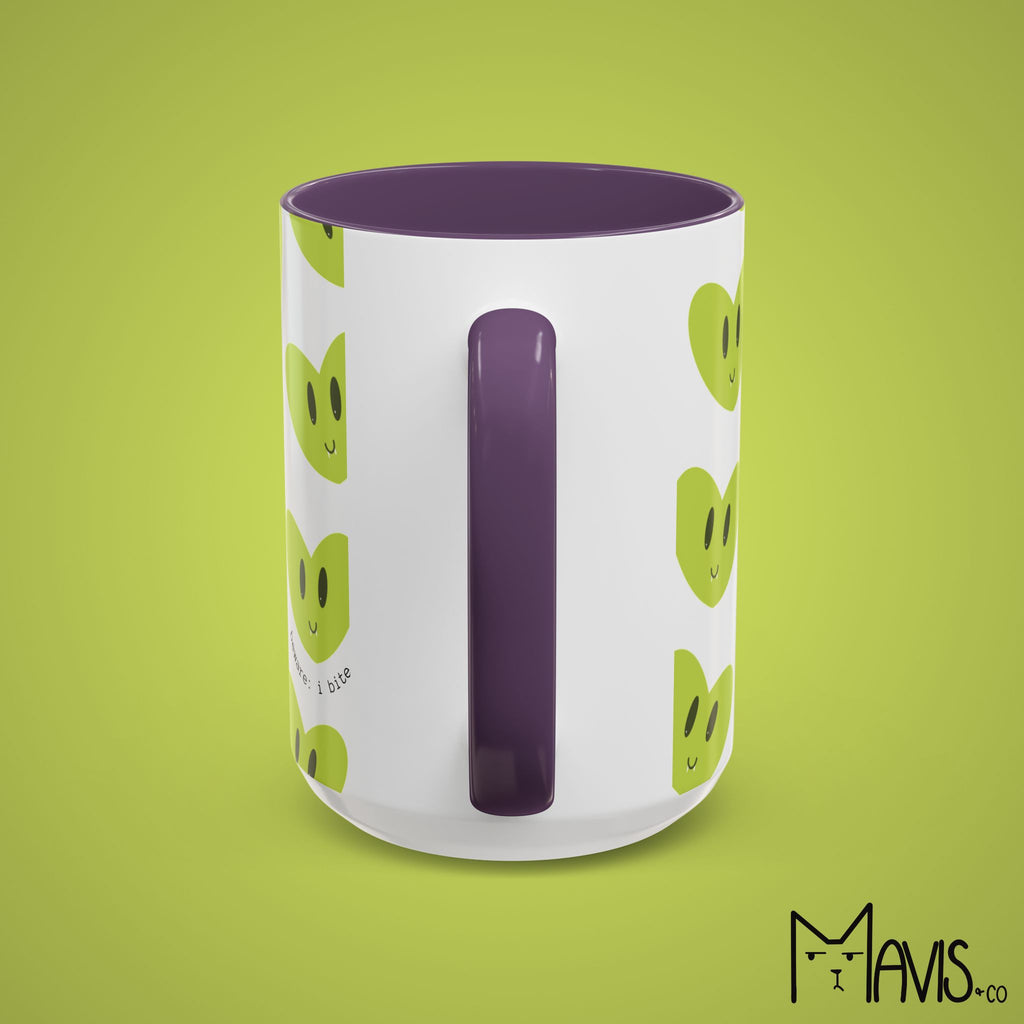 Beware I Bite Mug (11oz, 15oz) - 6 color options