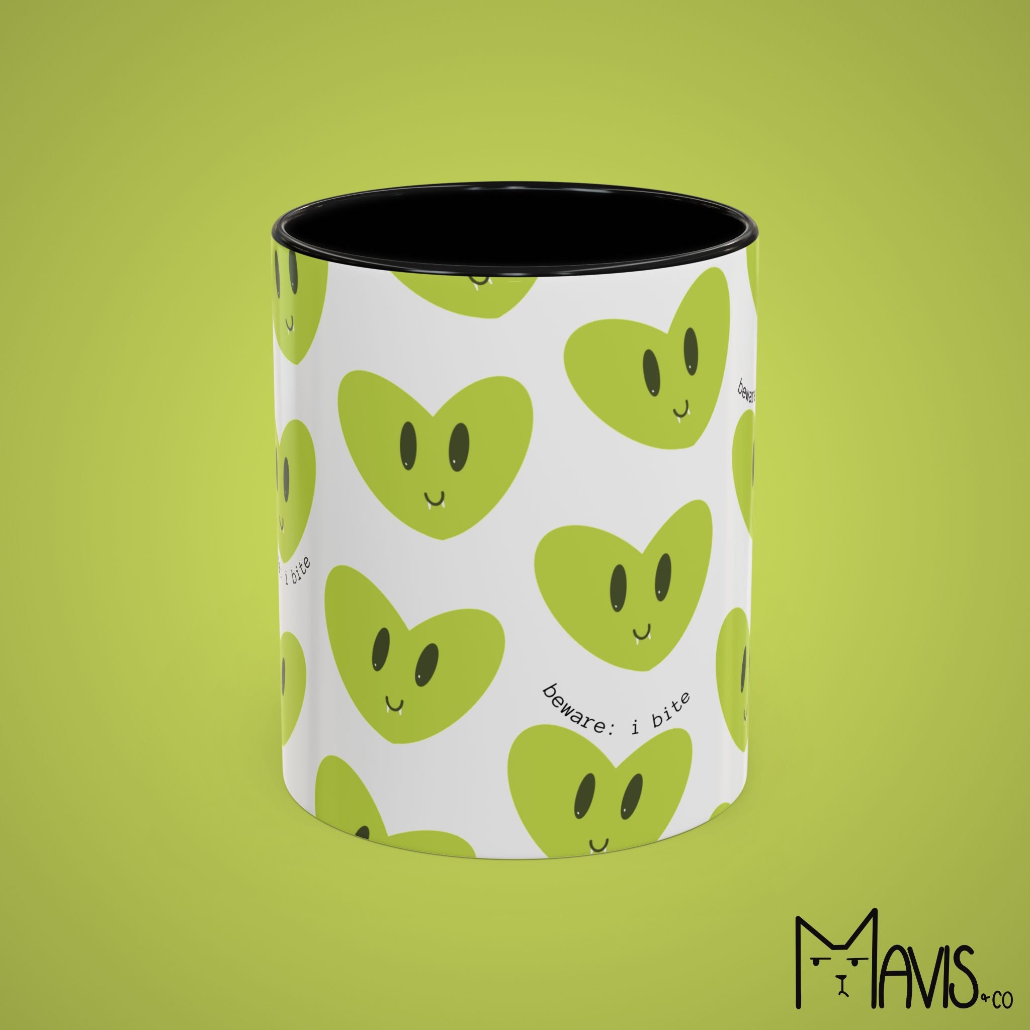 Beware I Bite Mug (11oz, 15oz) - 6 color options