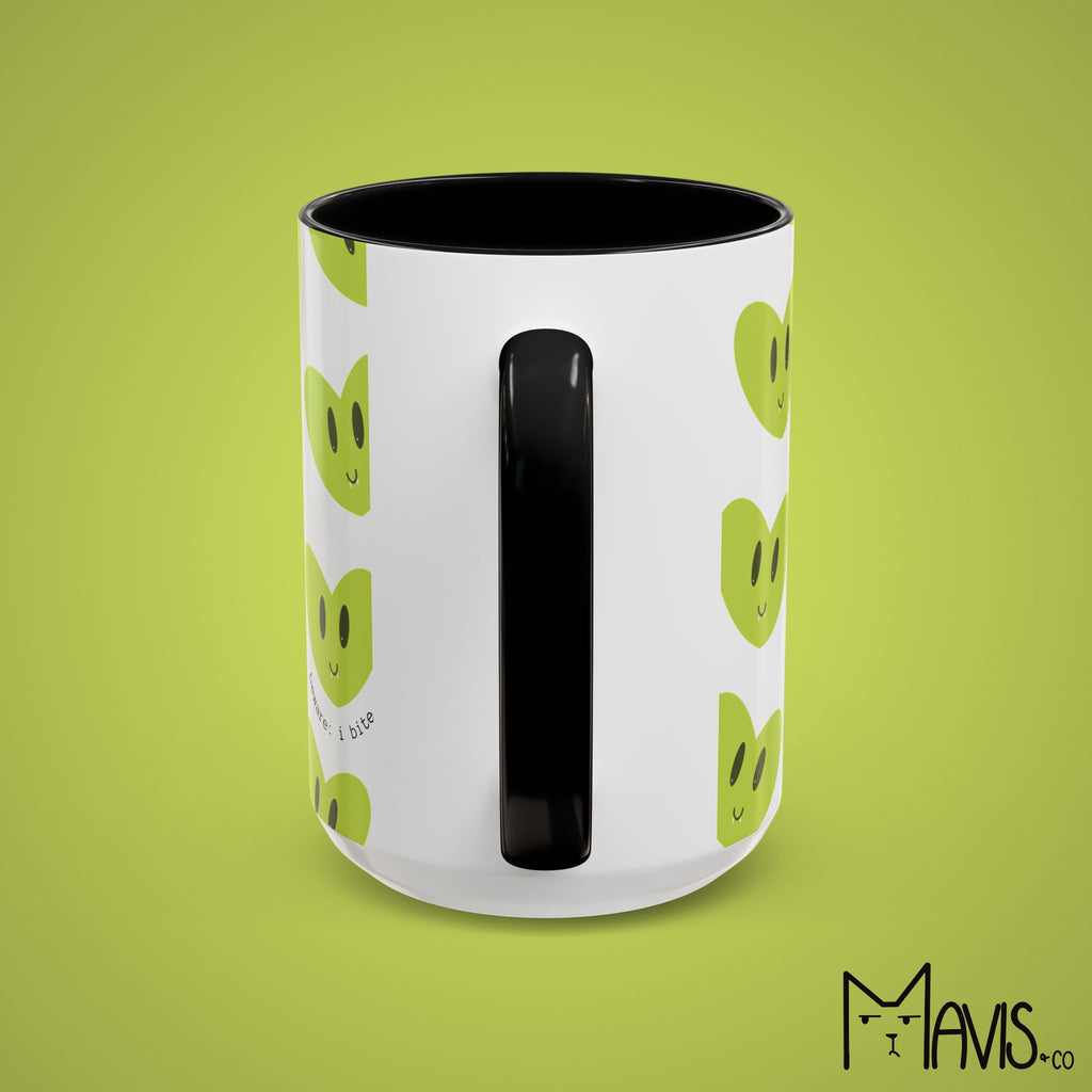 Beware I Bite Mug (11oz, 15oz) - 6 color options