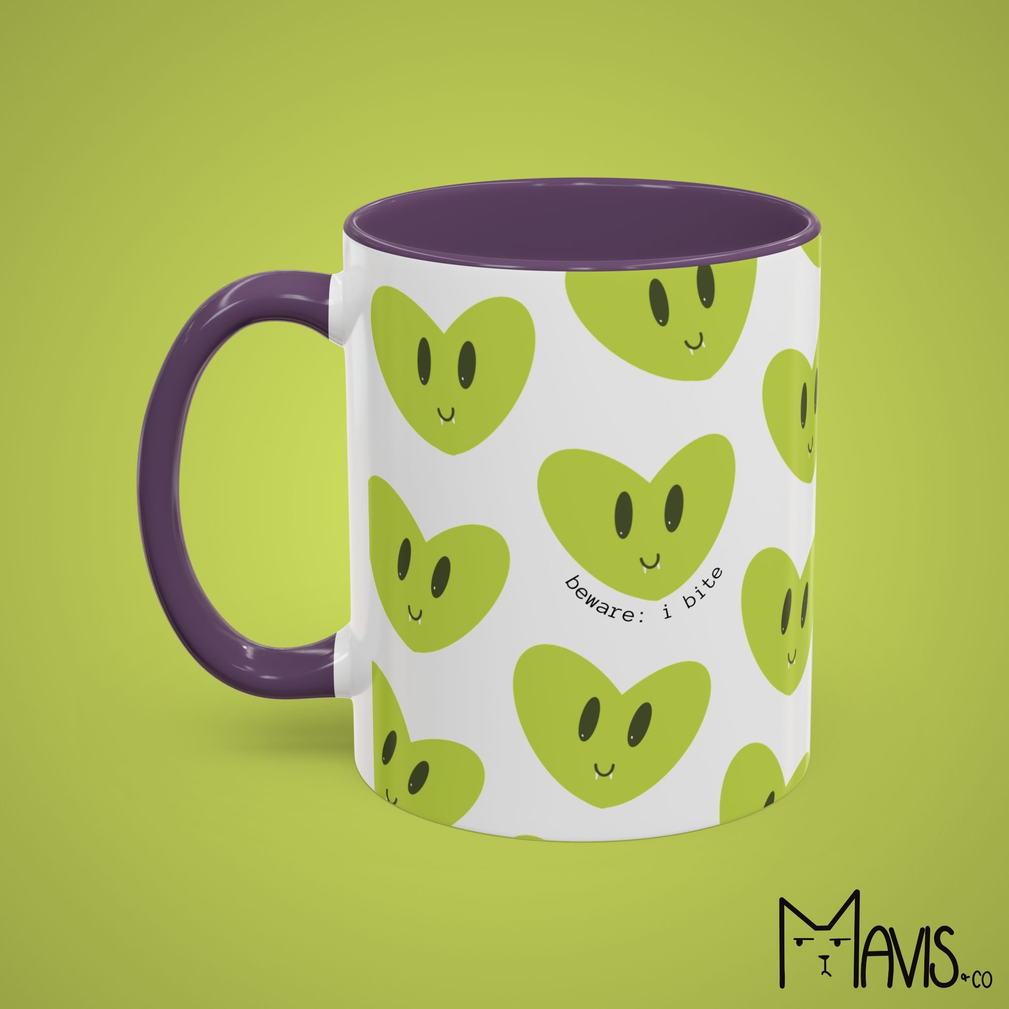 Beware I Bite Mug (11oz, 15oz) - 6 color options