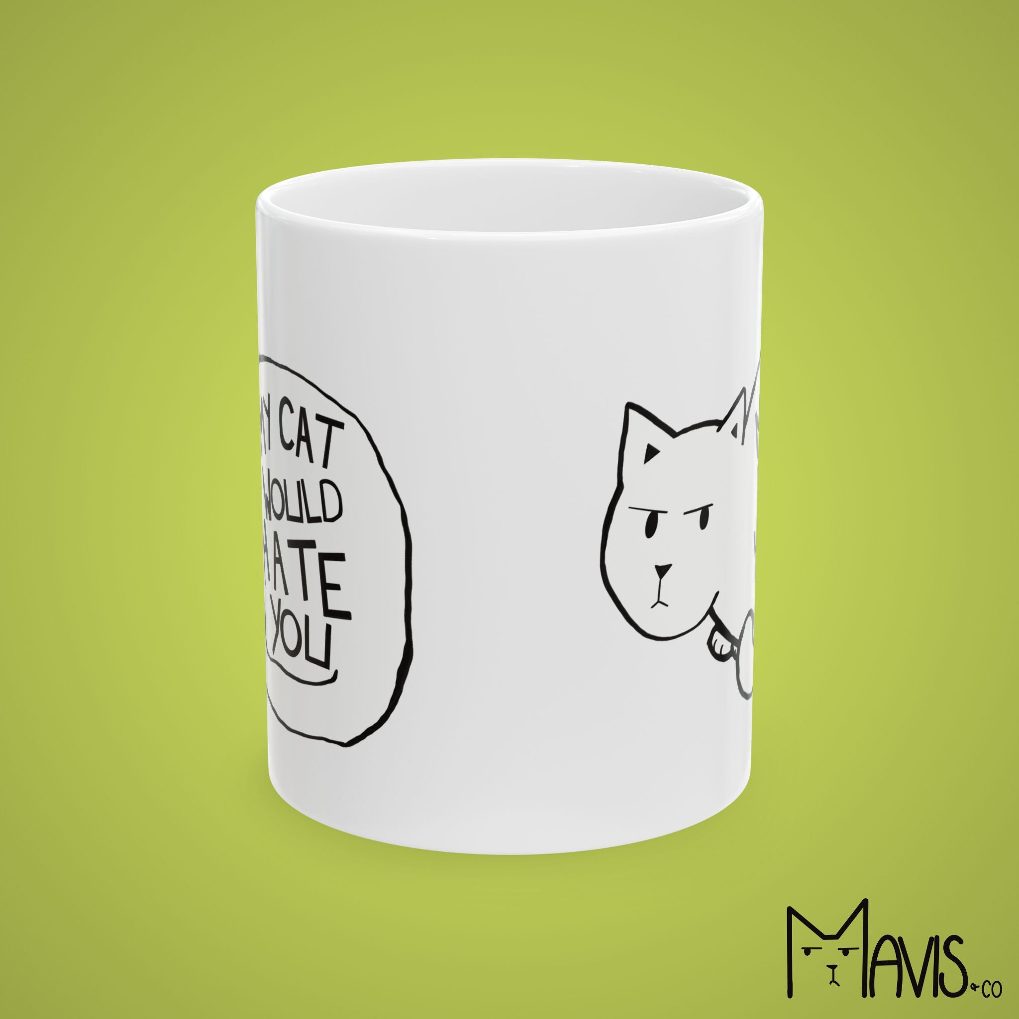 My Cat Would Hate You Mug (11oz, 15oz)