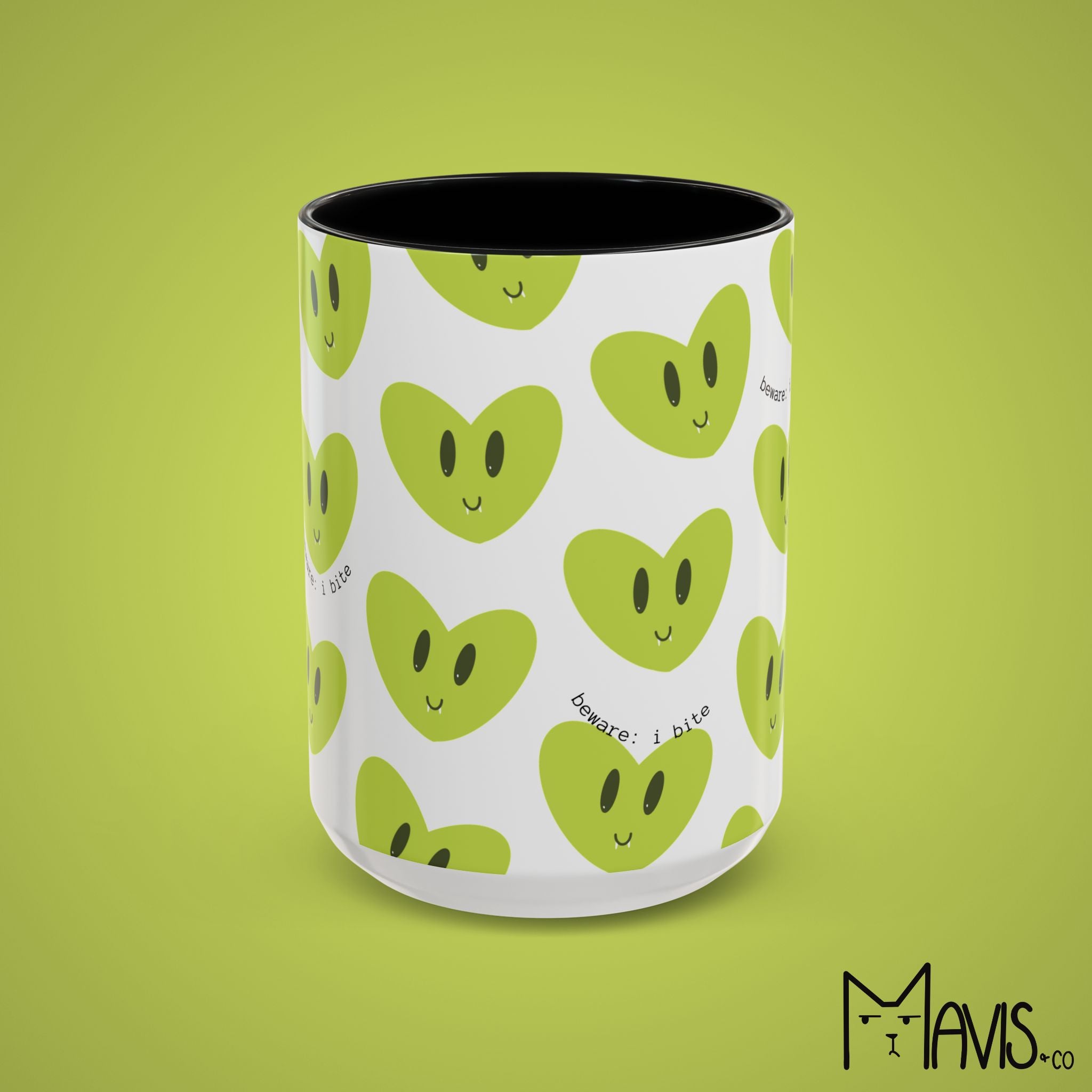 Beware I Bite Mug (11oz, 15oz) - 6 color options