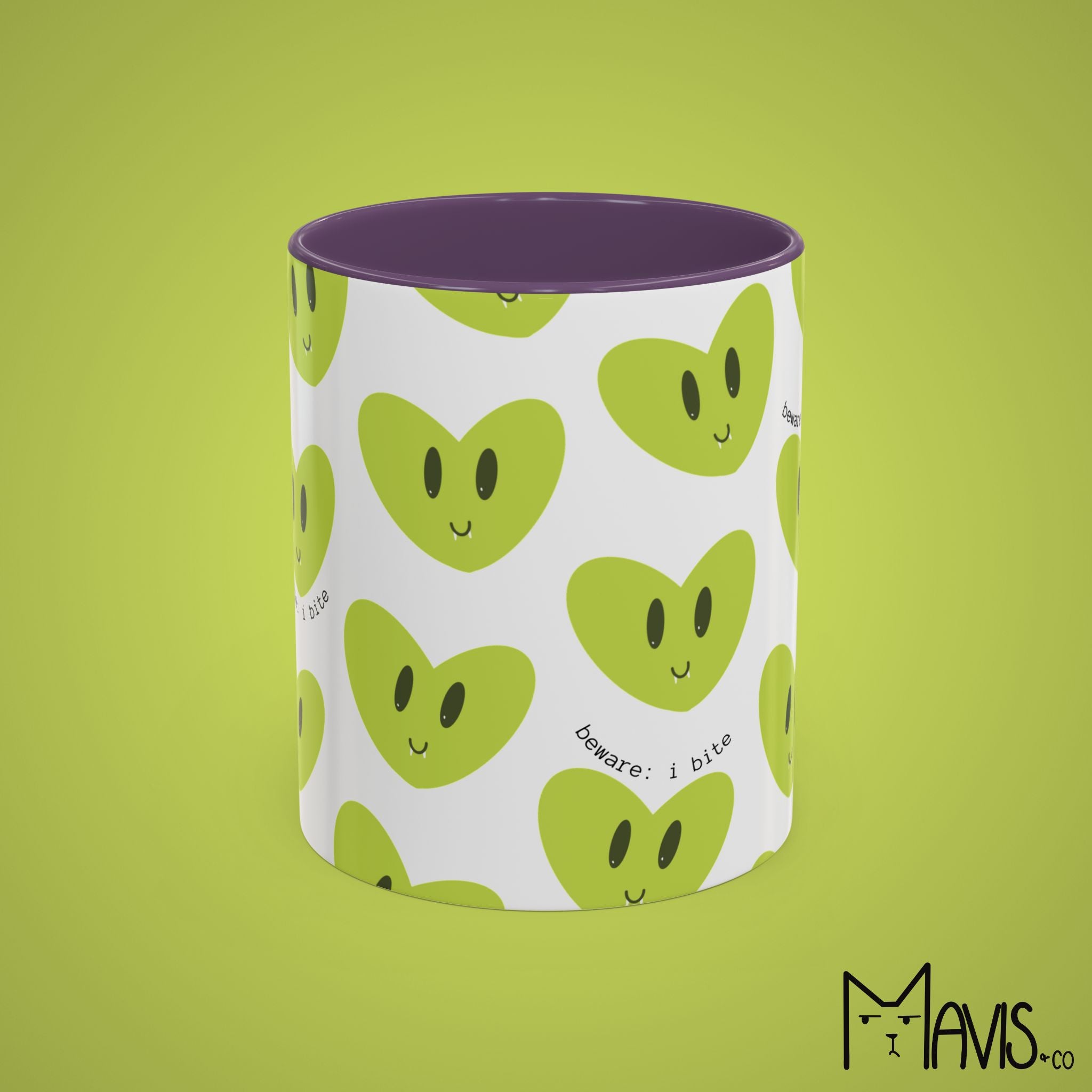 Beware I Bite Mug (11oz, 15oz) - 6 color options