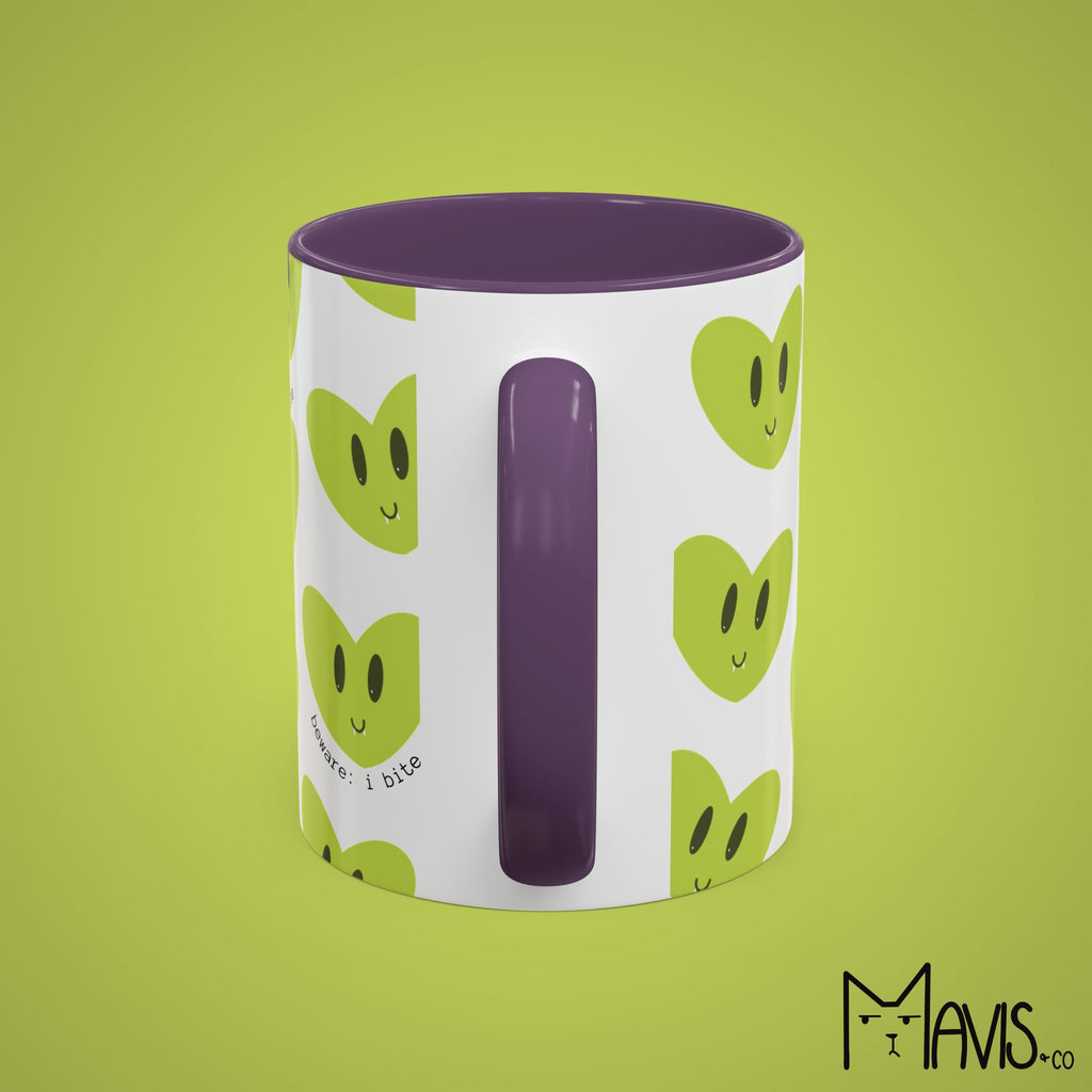 Beware I Bite Mug (11oz, 15oz) - 6 color options