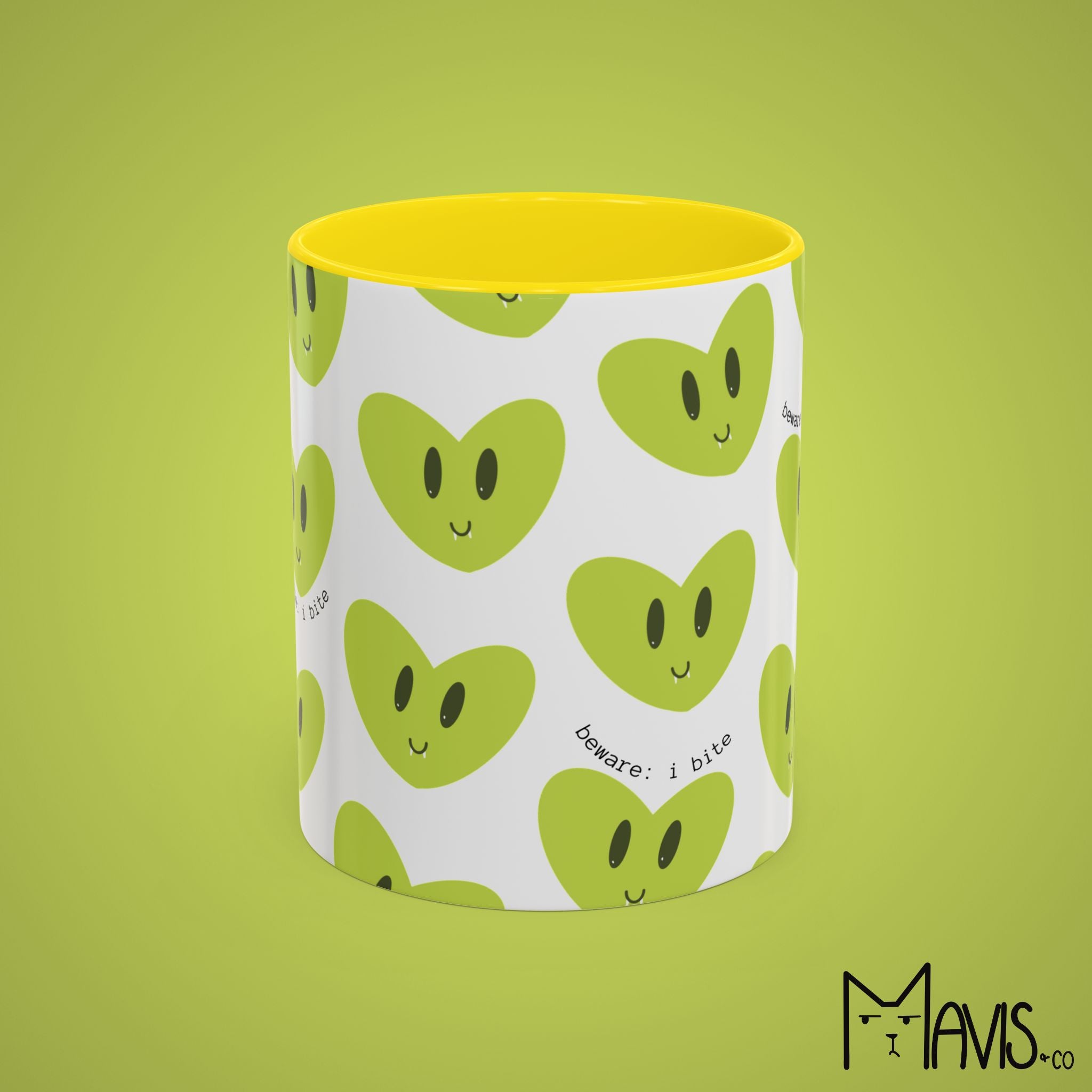 Beware I Bite Mug (11oz, 15oz) - 6 color options