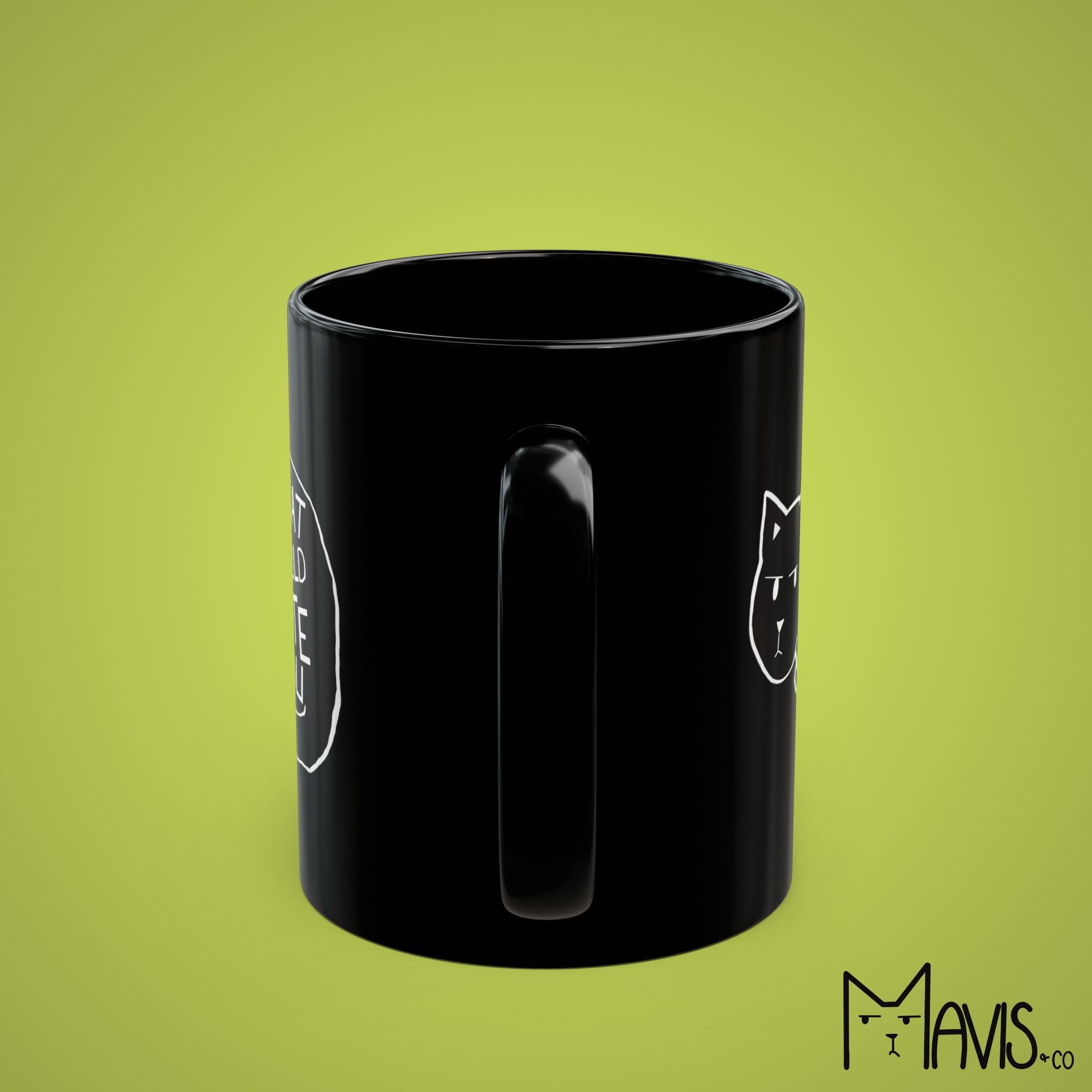 My Cat Would Hate You Mug - Black Mug (11oz)