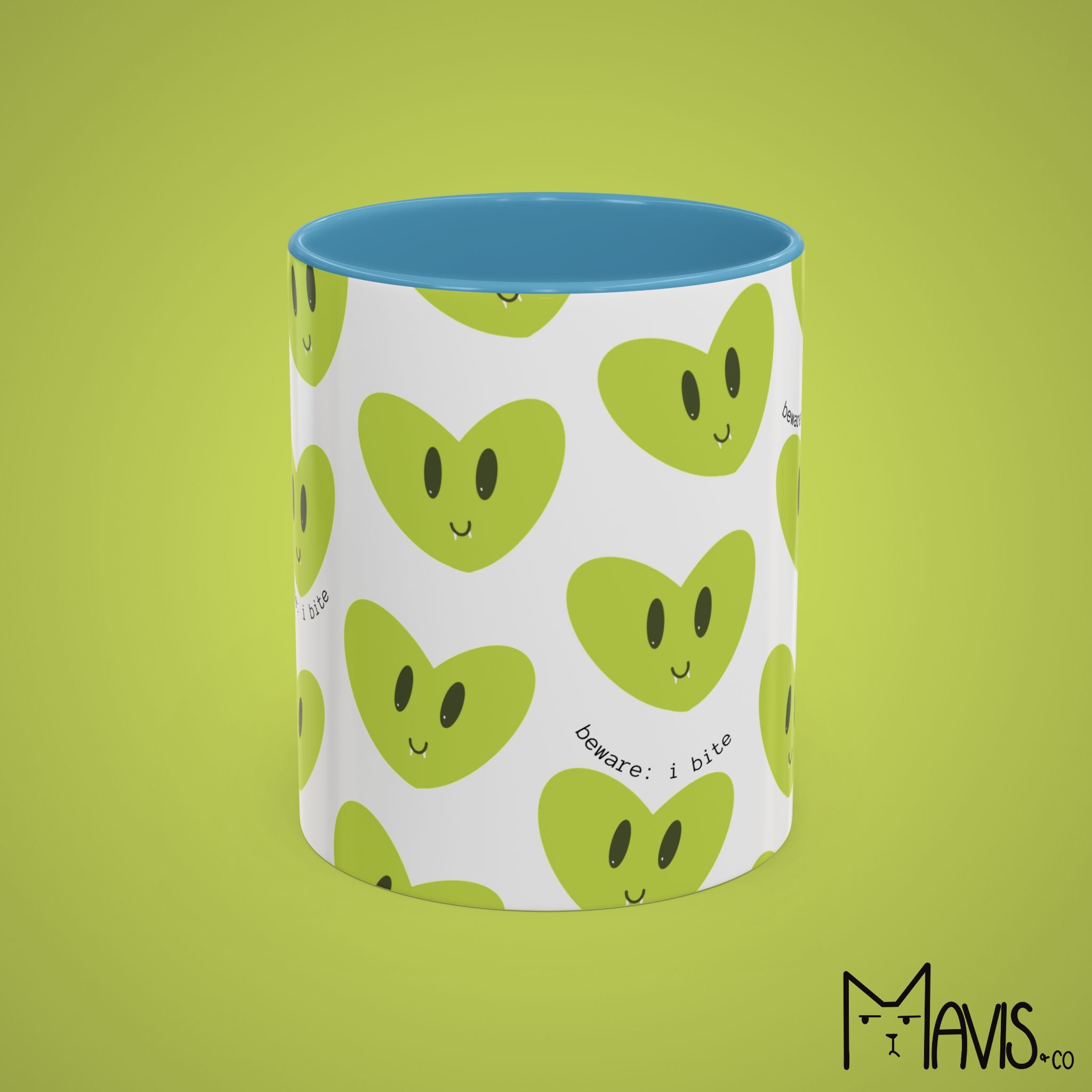 Beware I Bite Mug (11oz, 15oz) - 6 color options