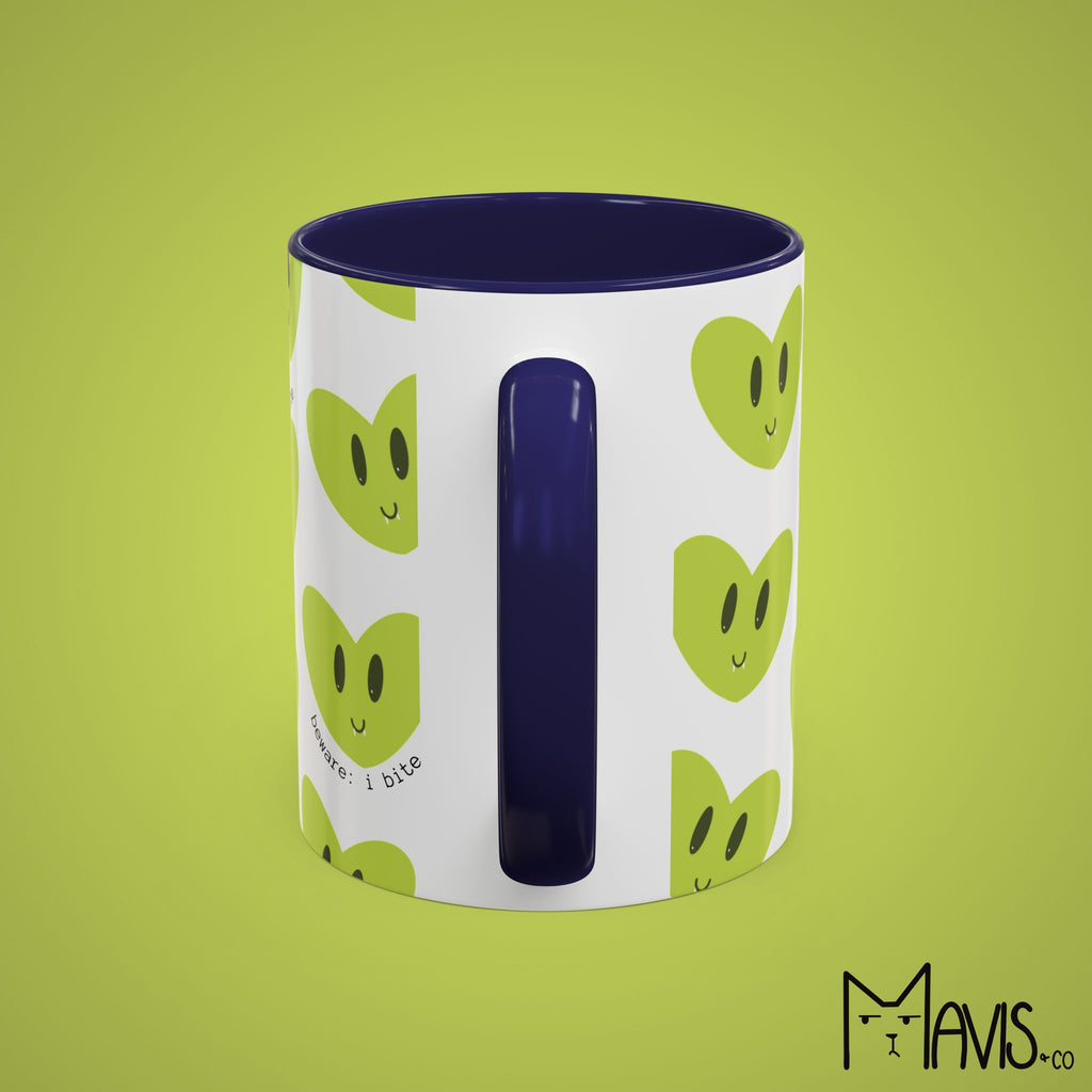 Beware I Bite Mug (11oz, 15oz) - 6 color options