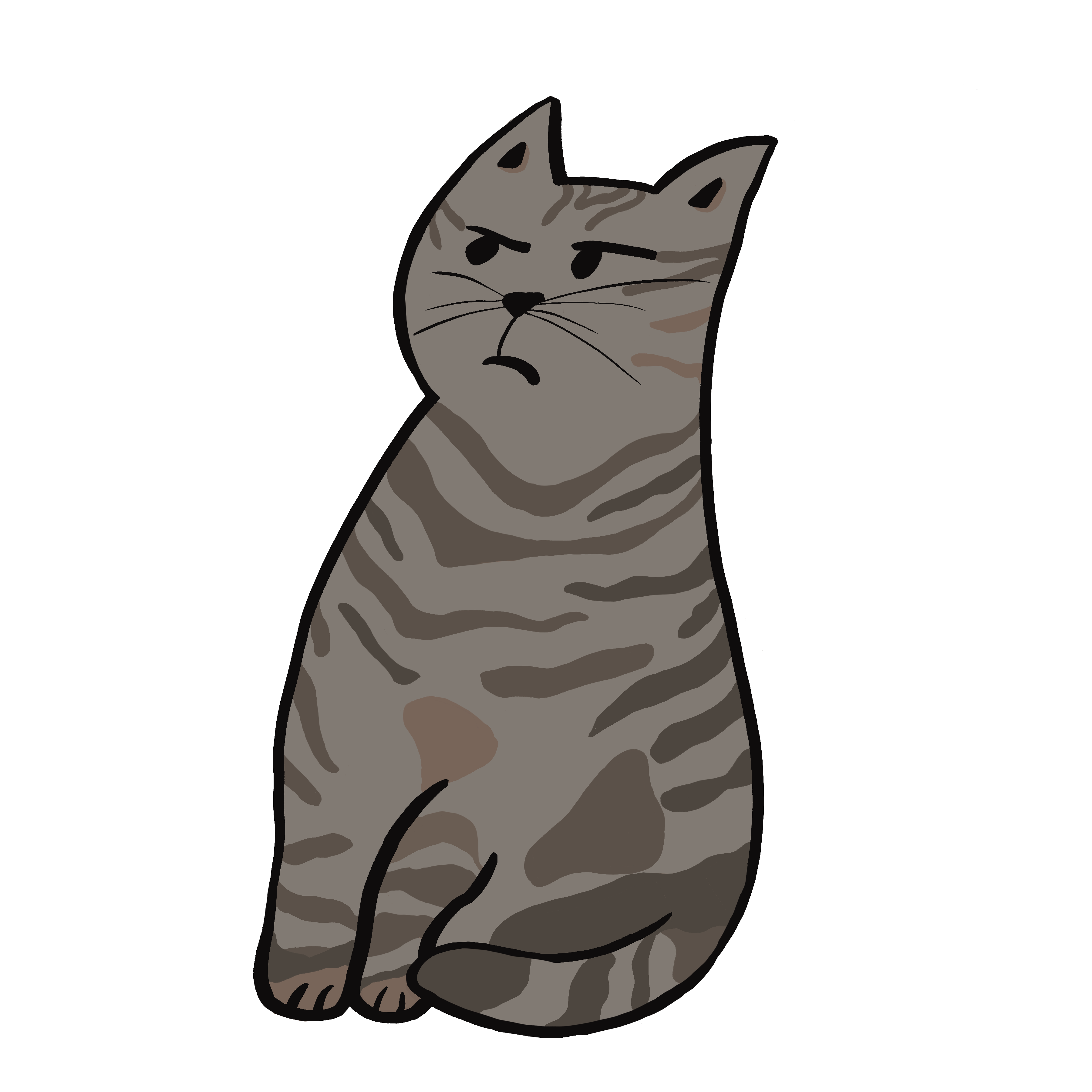 Grumpy Mavis Sticker