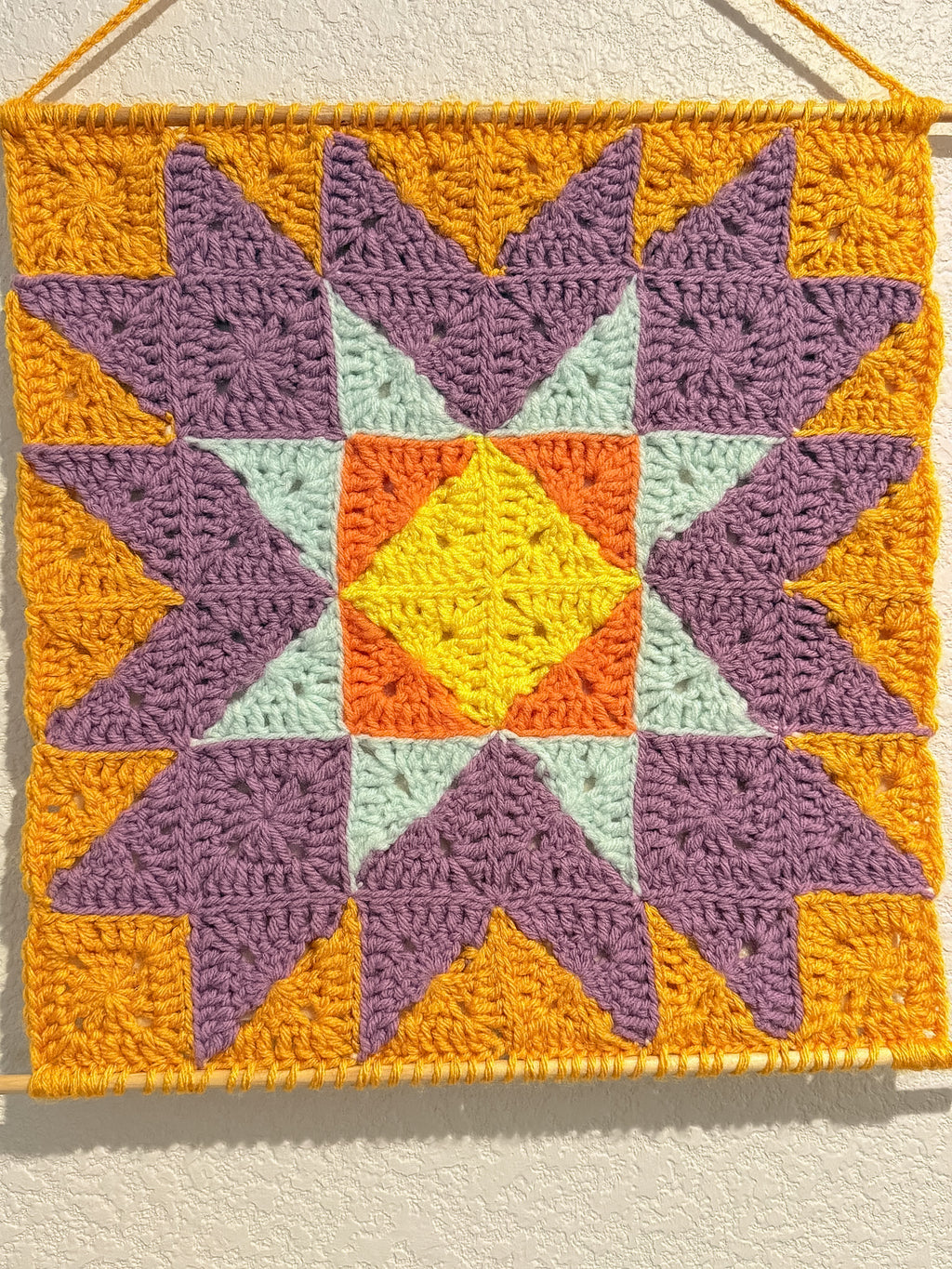 Bursting Star Wall Hanging