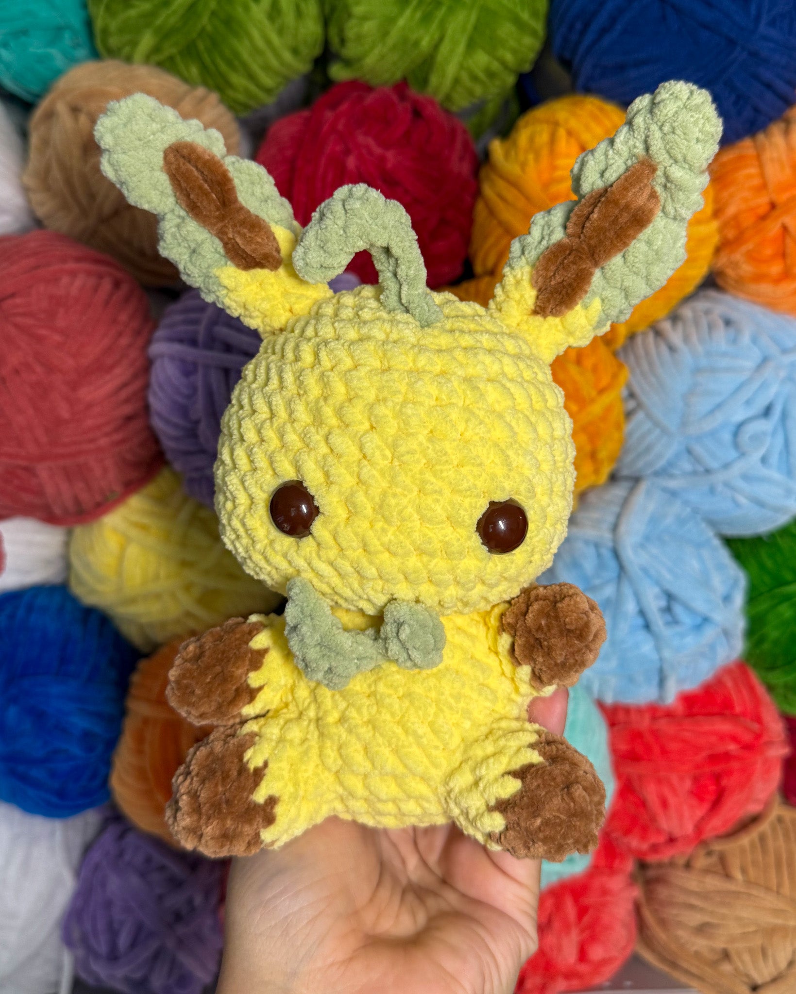 Nature Loving Fox Friend- Handmade Crochet Plush