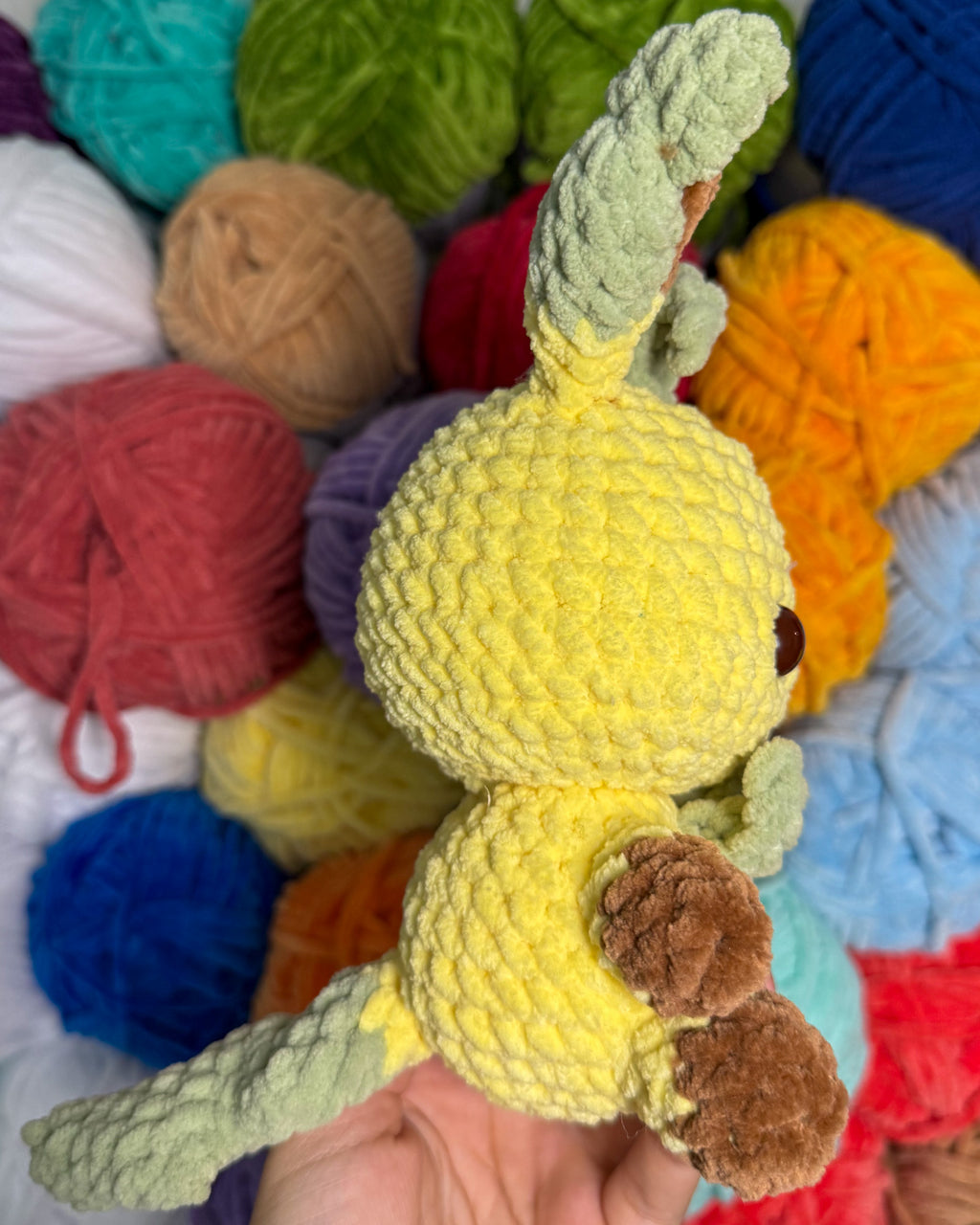 Nature Loving Fox Friend- Handmade Crochet Plush