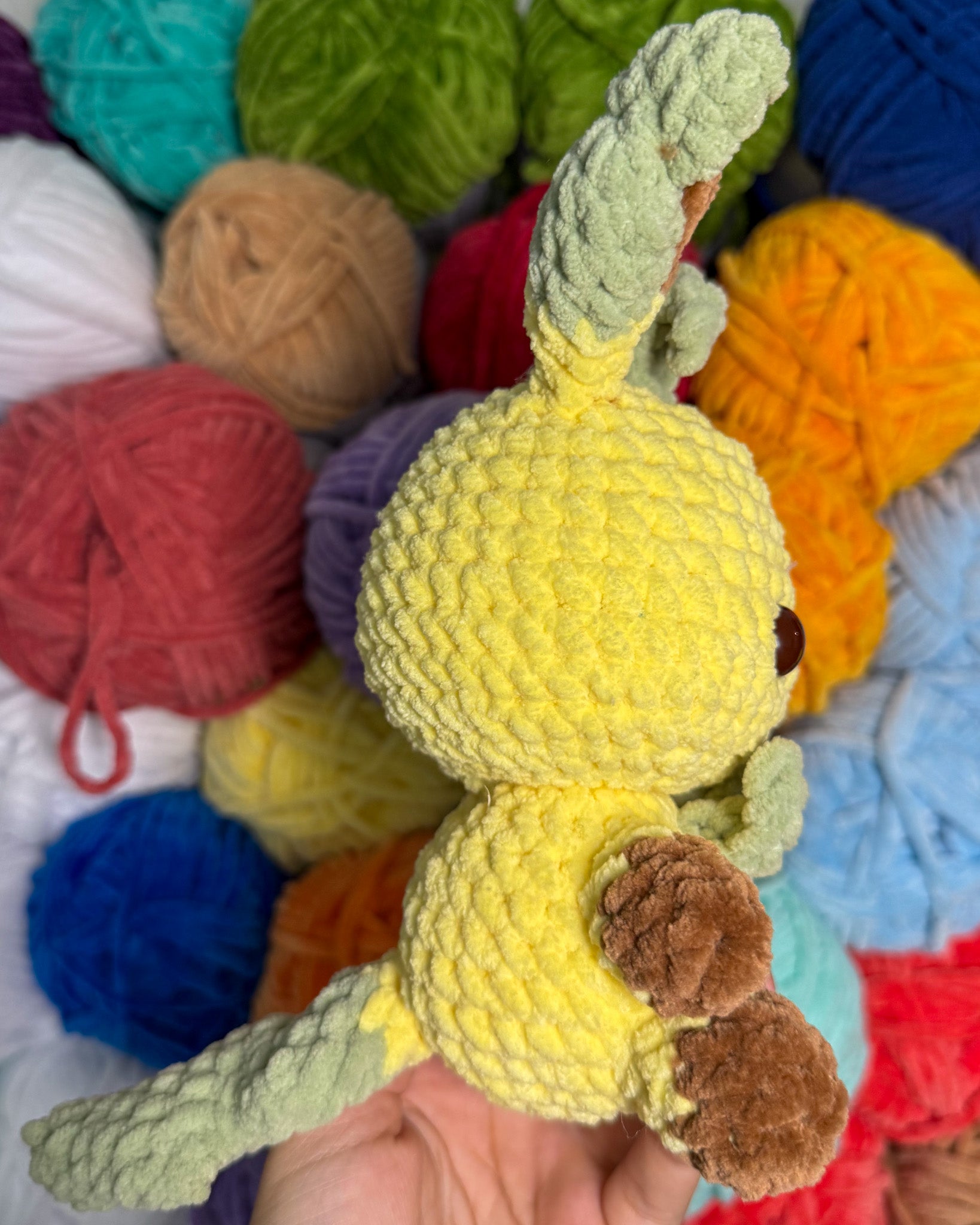 Nature Loving Fox Friend- Handmade Crochet Plush
