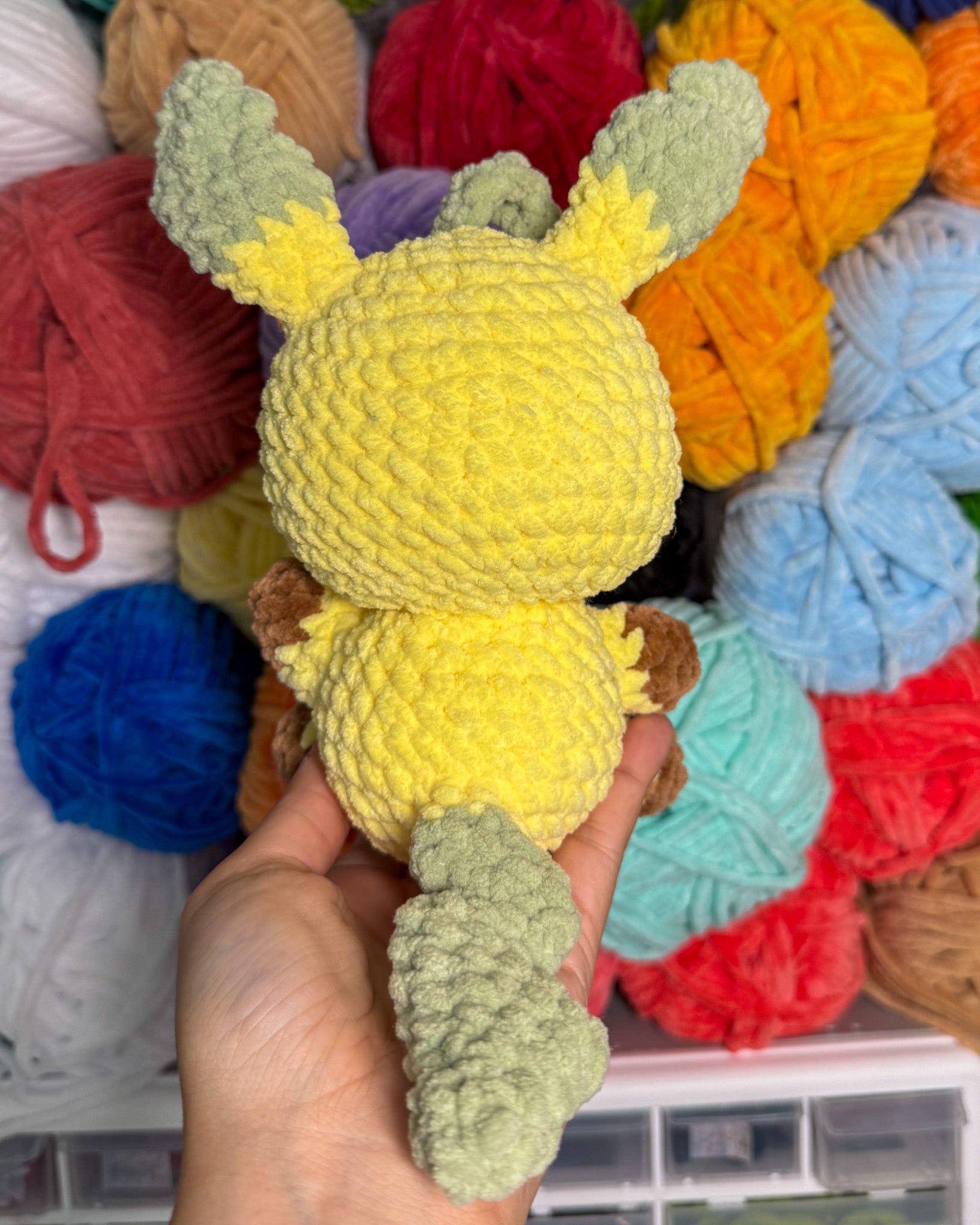 Nature Loving Fox Friend- Handmade Crochet Plush