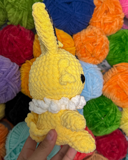 Electric Fox Friend- Handmade Crochet Plush