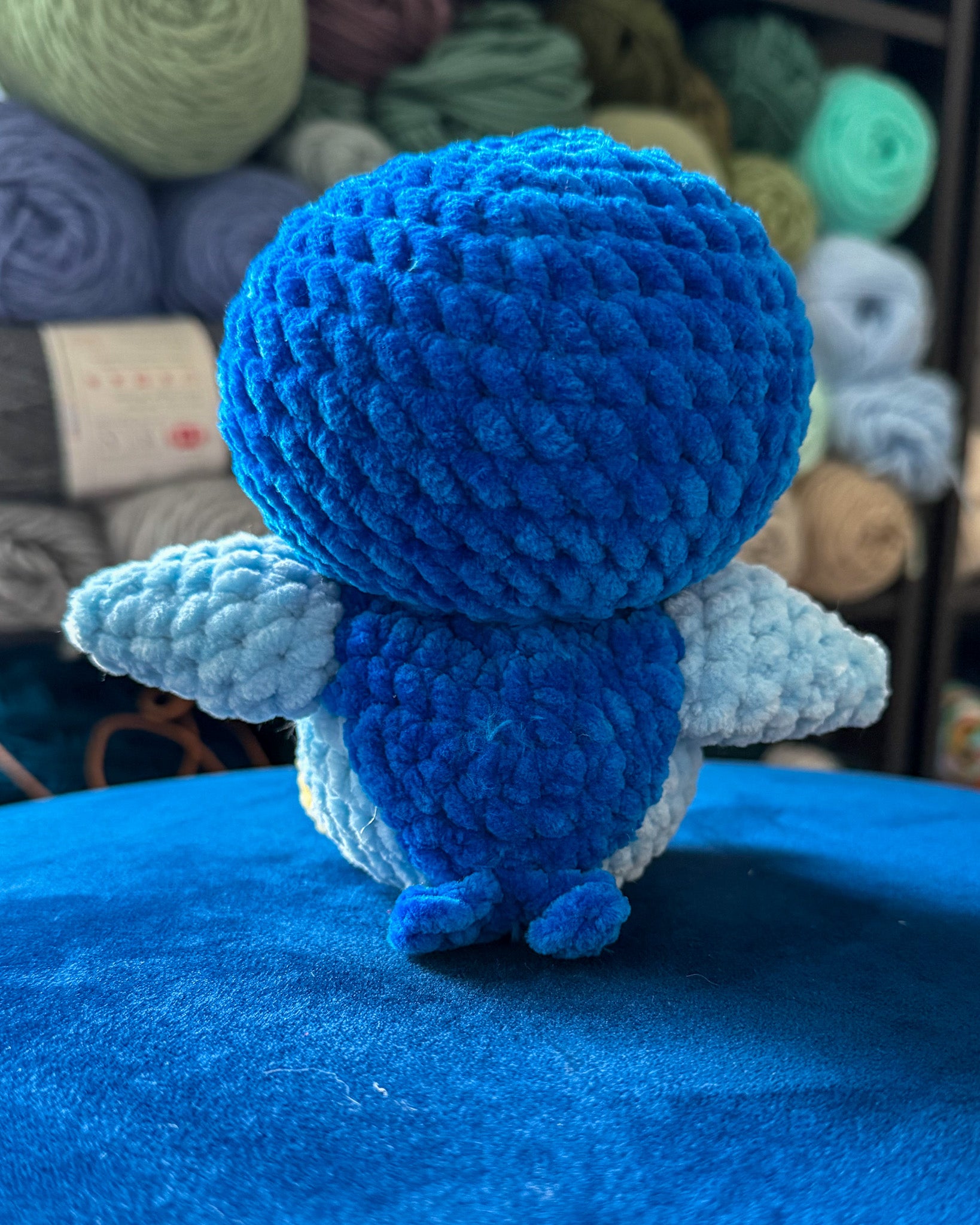 Cute Blue Penguin Friend- Handmade Crochet Plush