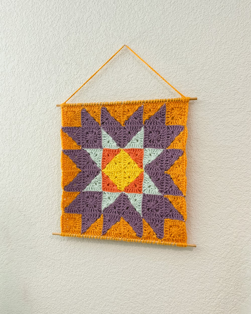 Bursting Star Wall Hanging