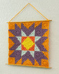 Bursting Star Wall Hanging