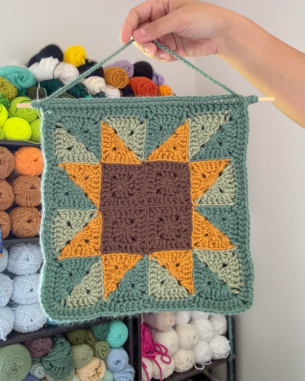 Sunflower Wall Hanging